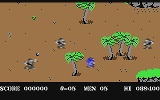 Screenshot of Commando game