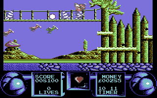 Screenshot of Flimbos Quest game